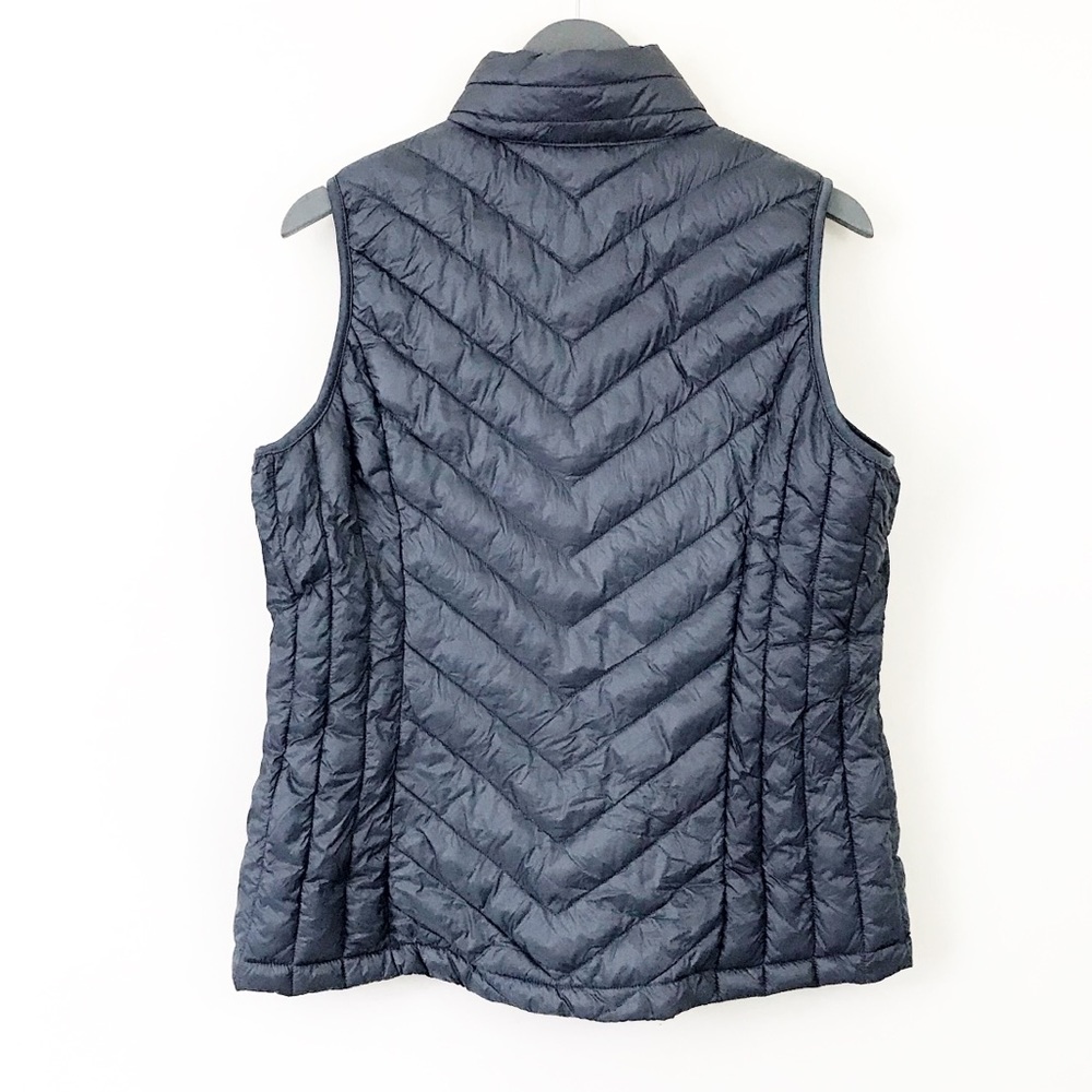 32 DEGREES Blue Quilted Puffer Packable Vest - Picture 6 of 6
